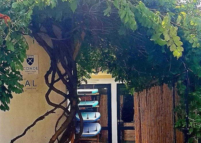 Conde Surf Camp - Capsule Beds Mixed Dorm Hostel *